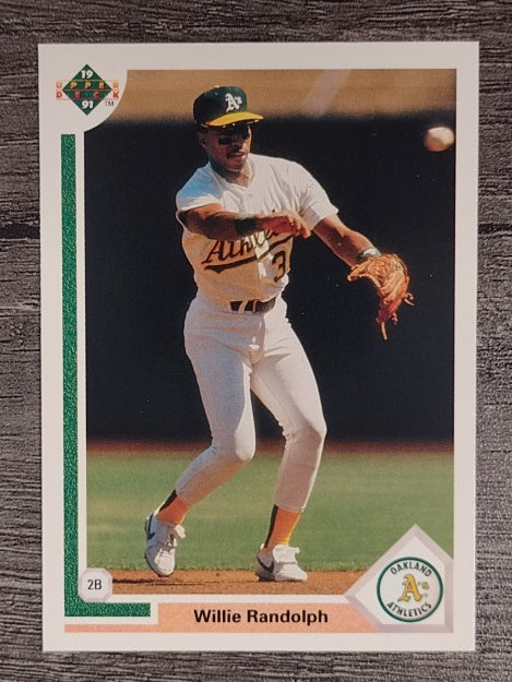 1991 Upper Deck #421 Willie Randolph
