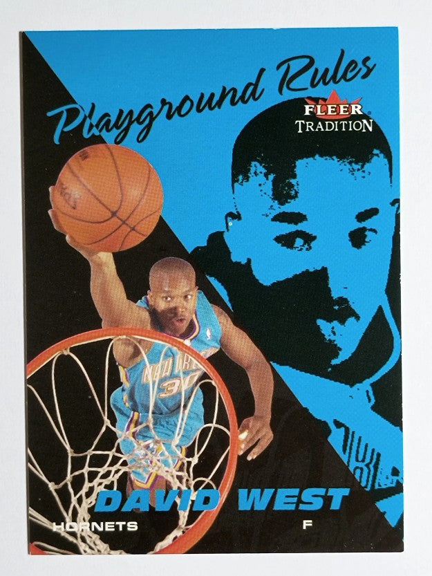 2003-04 Fleer Tradition Playground Rules #18 David West