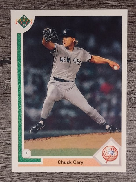 1991 Upper Deck #409 Chuck Cary