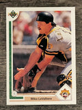 1991 Upper Deck #129 Mike LaValliere