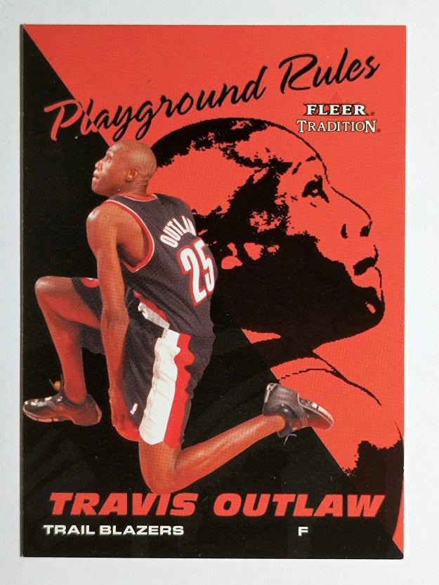 2003-04 Fleer Tradition Playground Rules #19 Travis Outlaw