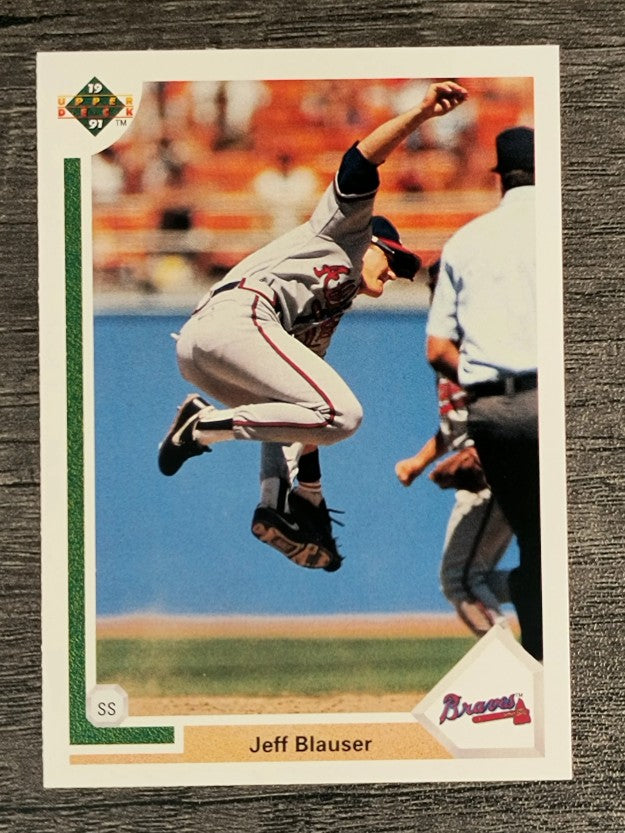 1991 Upper Deck #382 Jeff Blauser