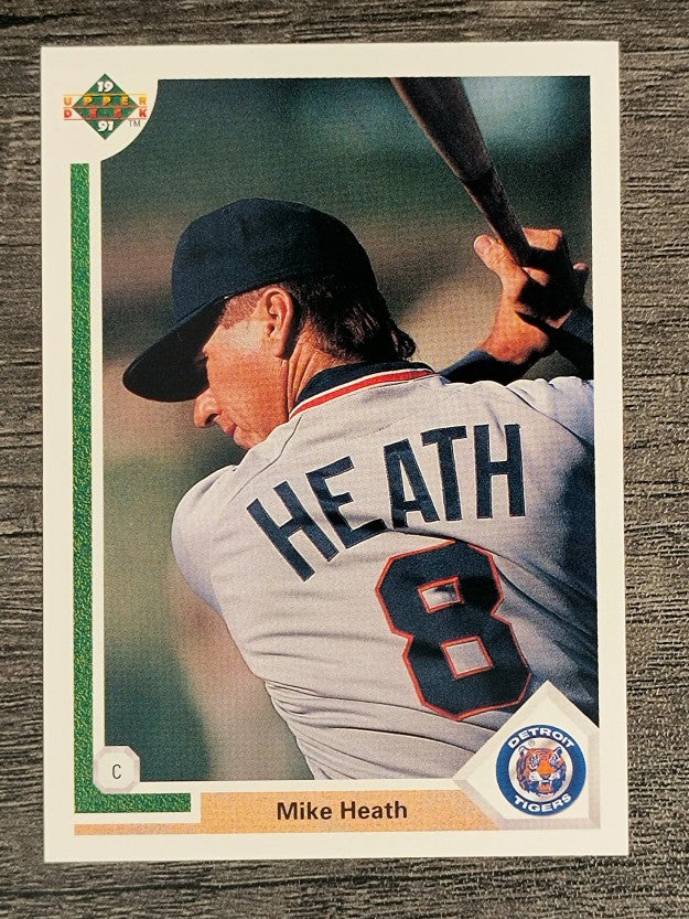 1991 Upper Deck #318 Mike Heath