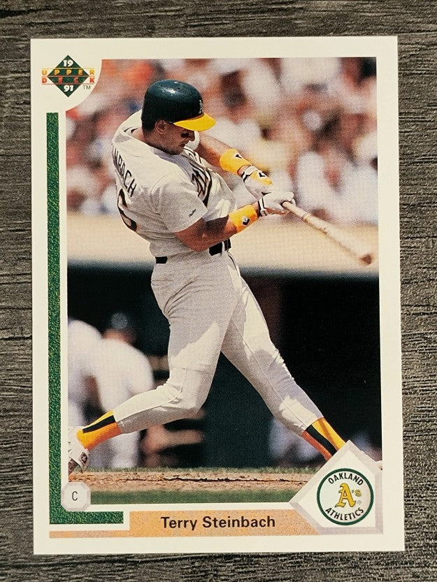 1991 Upper Deck #153 Terry Steinbach