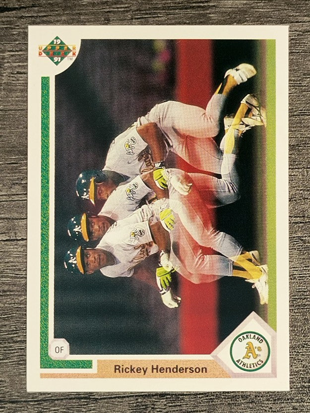 1991 Upper Deck #444 Rickey Henderson