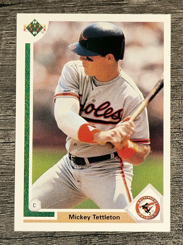 1991 Upper Deck #296 Mickey Tettleton