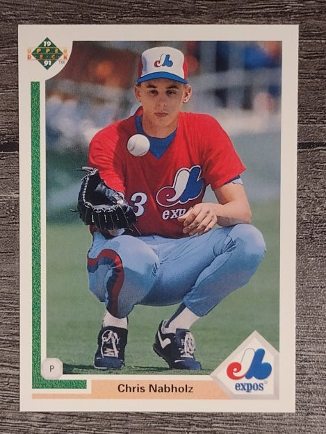 1991 Upper Deck #538 Chris Nabholz