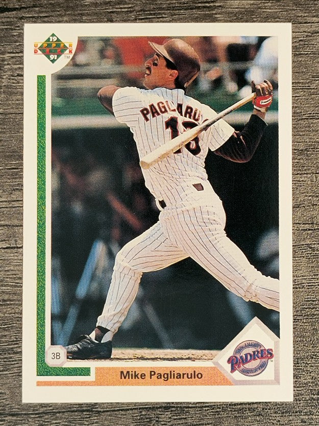 1991 Upper Deck #206 Mike Pagliarulo