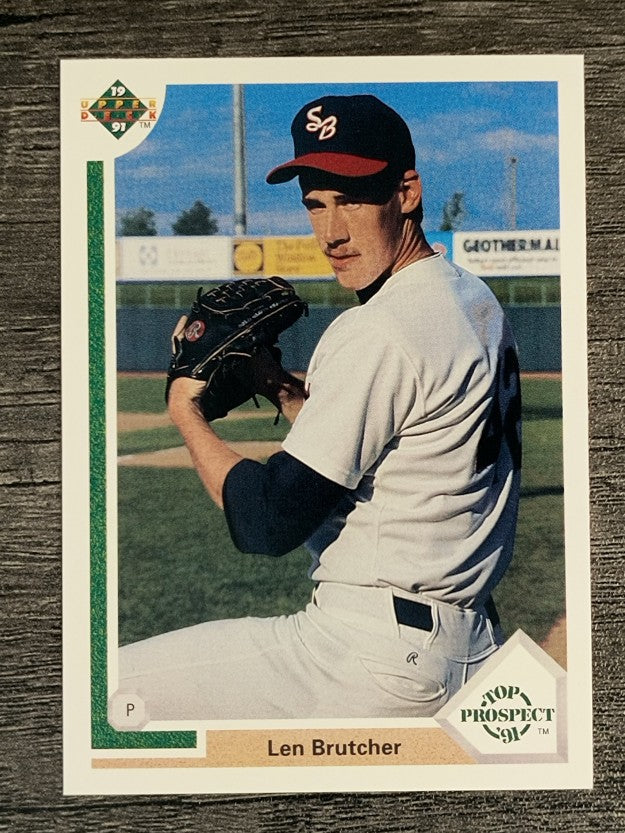 1991 Upper Deck #75 Len Brutcher RC
