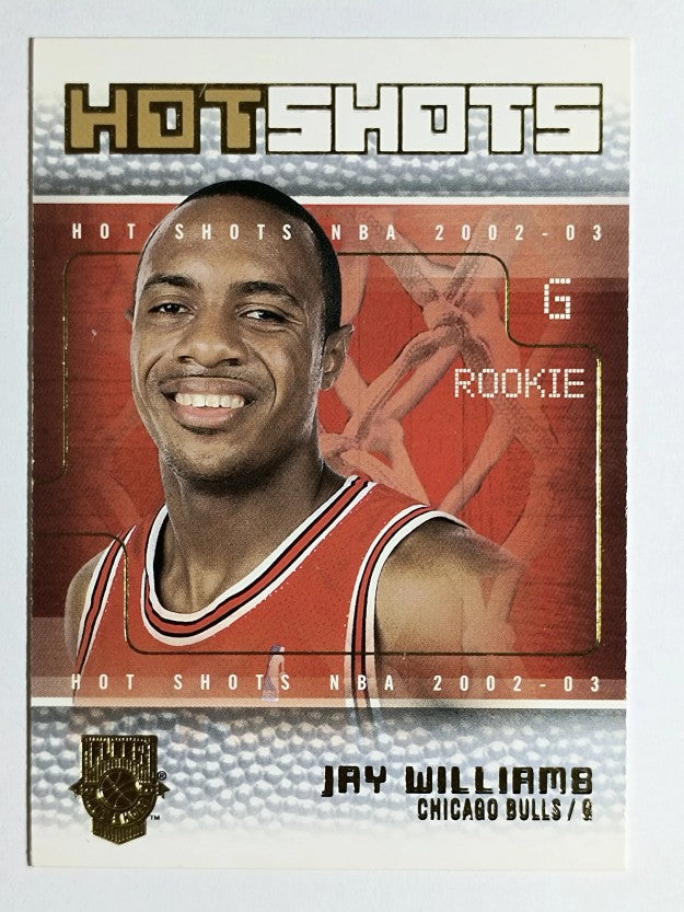 2002-03 Fleer Hot Shots Hot Shots Inserts #6 Jay Williams