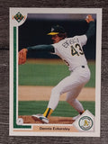 1991 Upper Deck #172 Dennis Eckersley