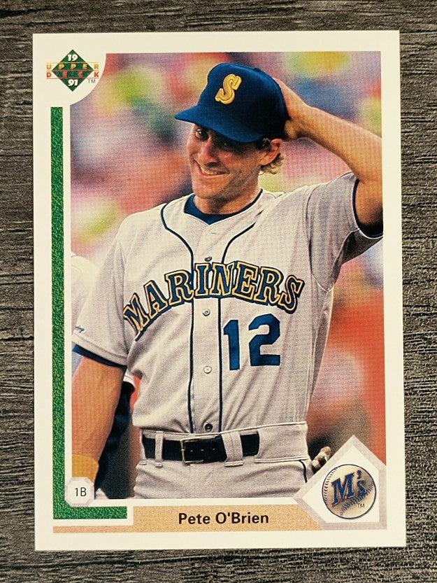1991 Upper Deck #459 Pete O'Brien