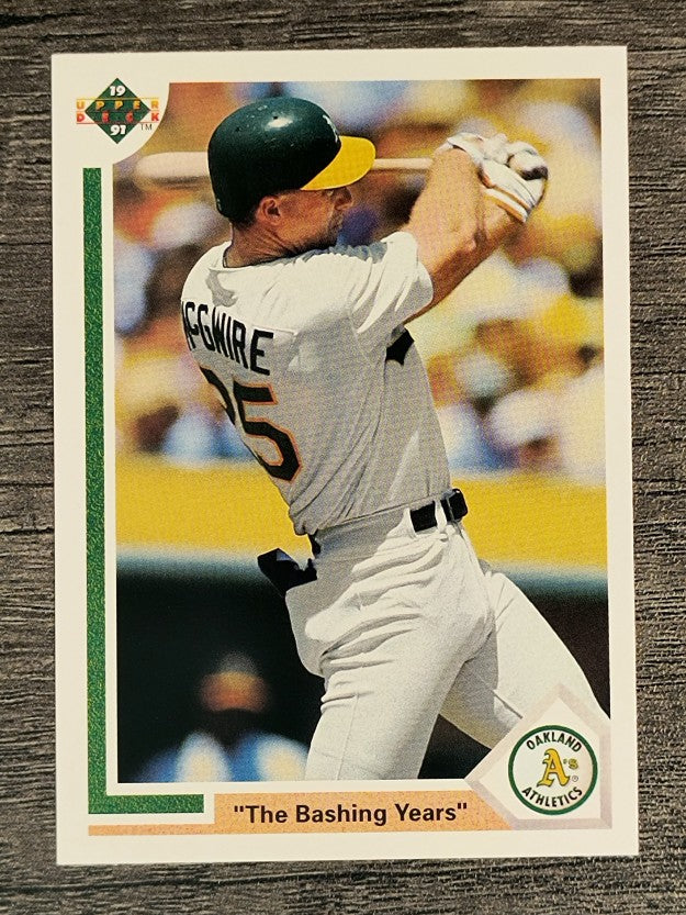1991 Upper Deck #656 Mark McGwire BASH