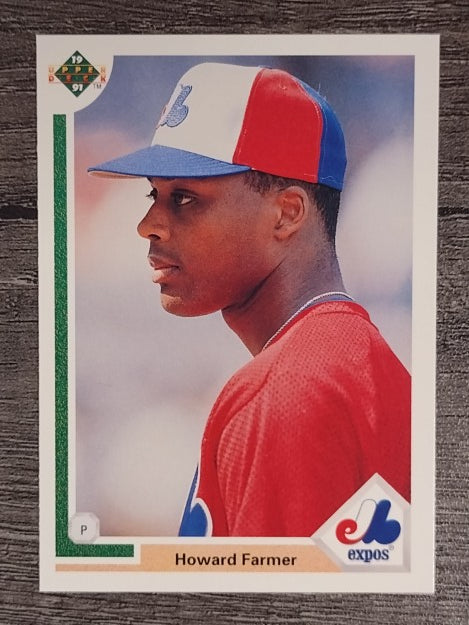 1991 Upper Deck #362 Howard Farmer