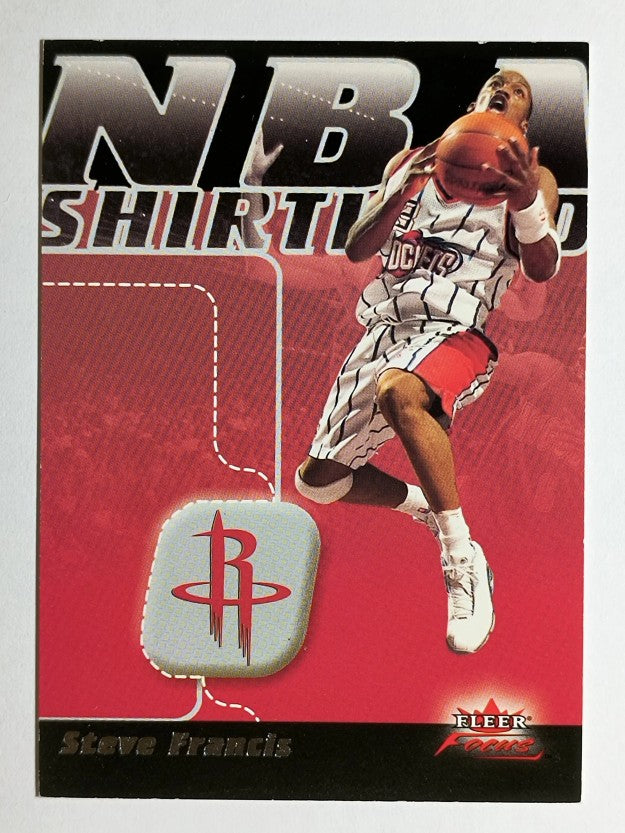 2003-04 Fleer Focus NBA Shirtified #21 Steve Francis