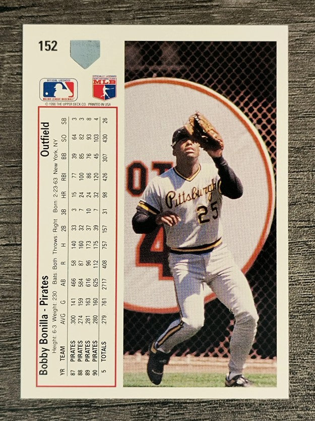 1991 Upper Deck #152 Bobby Bonilla