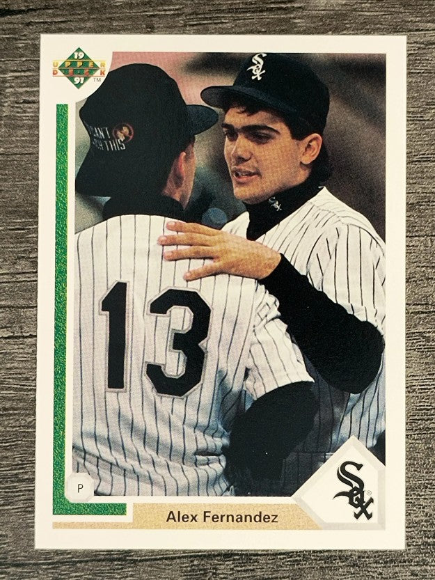 1991 Upper Deck #645 Alex Fernandez