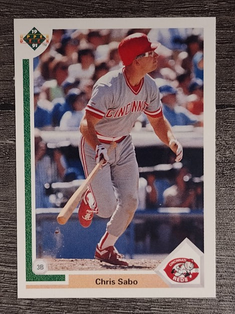 1991 Upper Deck #135 Chris Sabo