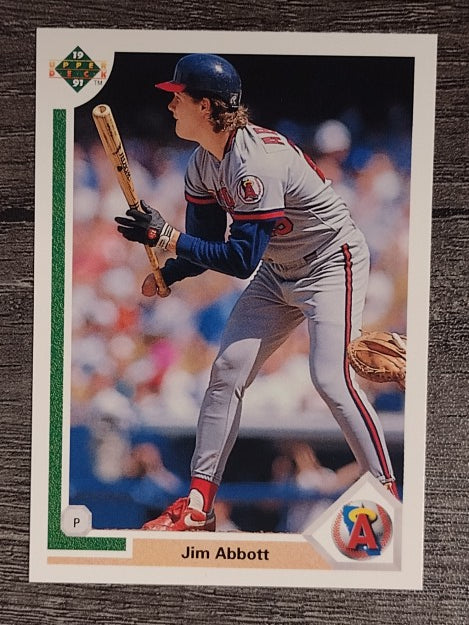 1991 Upper Deck #554 Jim Abbott