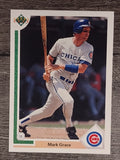 1991 Upper Deck #134 Mark Grace