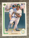 1991 Upper Deck #584 Willie McGee