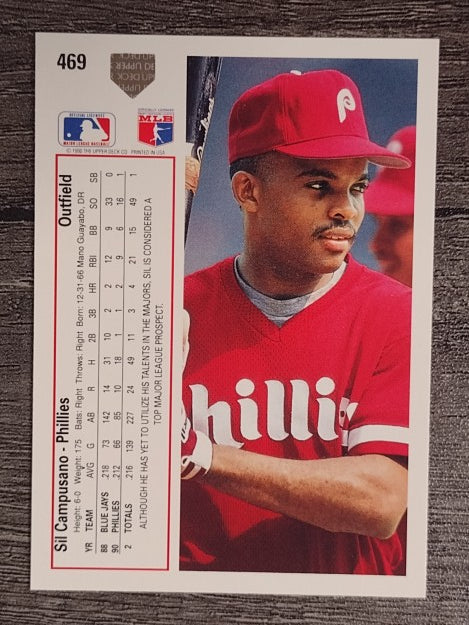 1991 Upper Deck #469 Sil Campusano