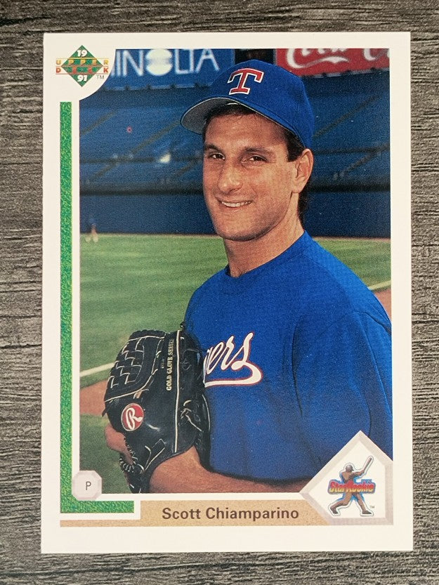 1991 Upper Deck #8 Scott Chiamparino