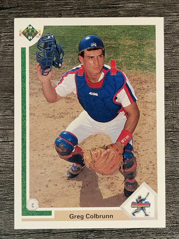 1991 Upper Deck #15 Greg Colbrunn RC
