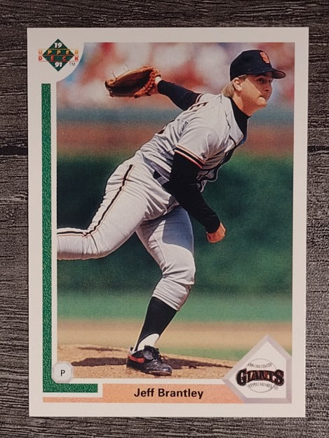 1991 Upper Deck #424 Jeff Brantley