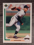 1991 Upper Deck #424 Jeff Brantley