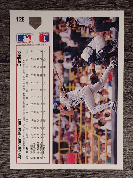 1991 Upper Deck #128 Jay Buhner