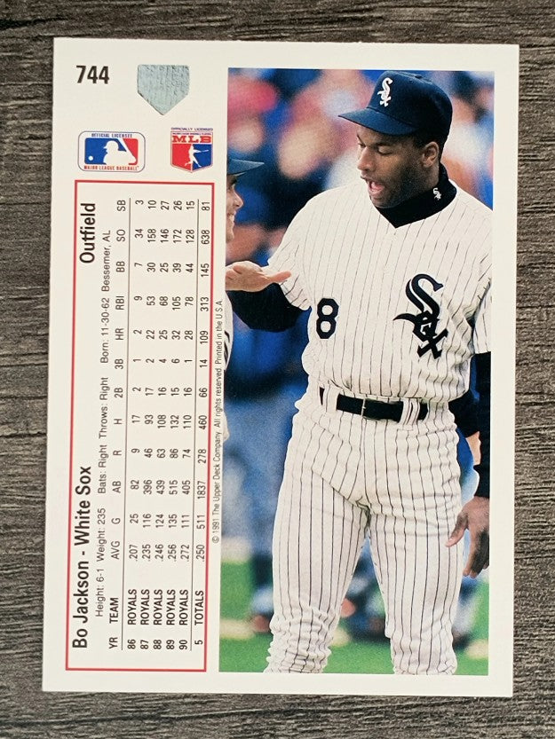 1991 Upper Deck #744 Bo Jackson
