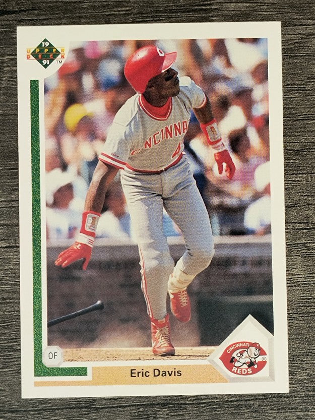 1991 Upper Deck #355 Eric Davis