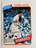 1980 Topps #690 Tommy John (EX)