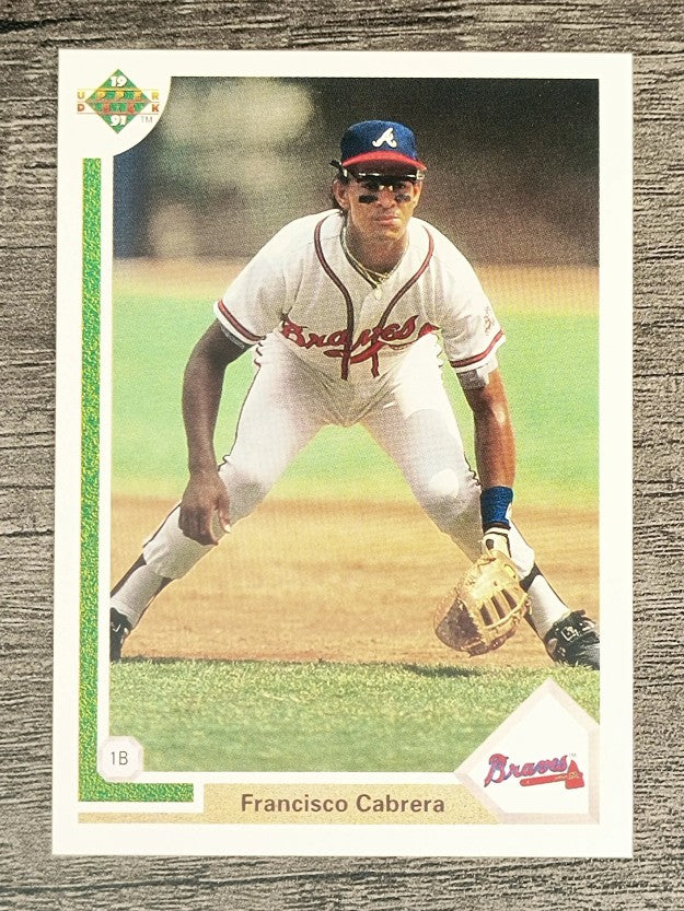 1991 Upper Deck #439 Francisco Cabrera