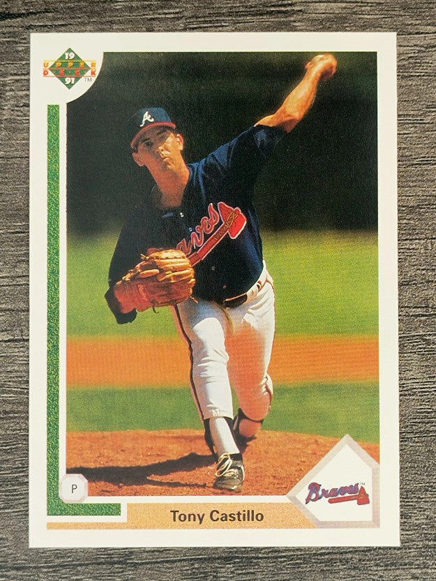 1991 Upper Deck #458 Tony Castillo
