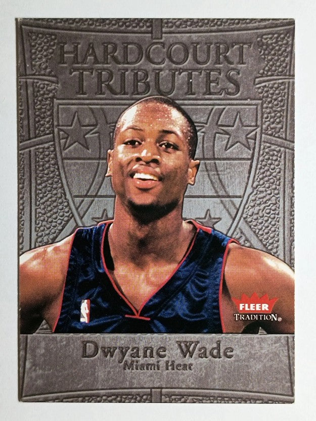 2004-05 Fleer Tradition Hardcourt Tributes #3 Dwyane Wade