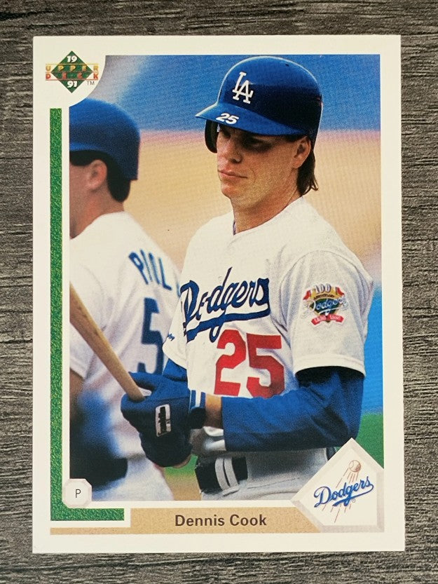 1991 Upper Deck #612 Dennis Cook