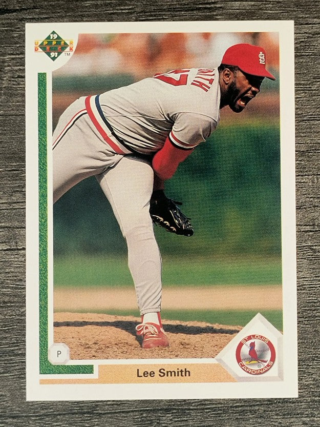 1991 Upper Deck #348 Lee Smith