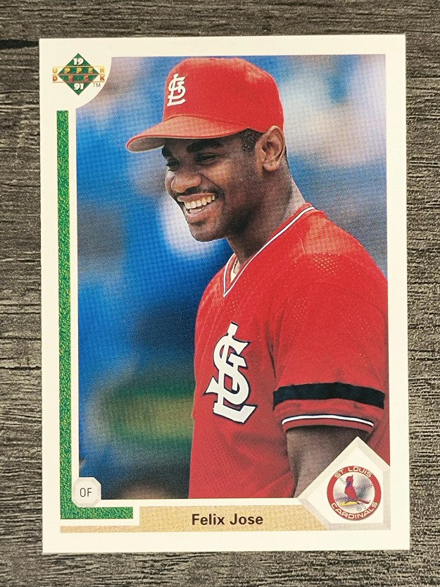 1991 Upper Deck #387 Felix Jose