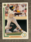1991 Upper Deck #108 Dave Henderson