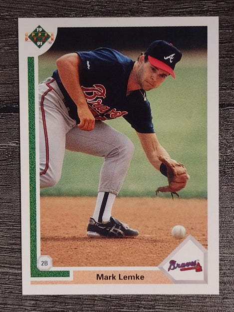 1991 Upper Deck #419 Mark Lemke