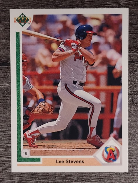 1991 Upper Deck #573 Lee Stevens