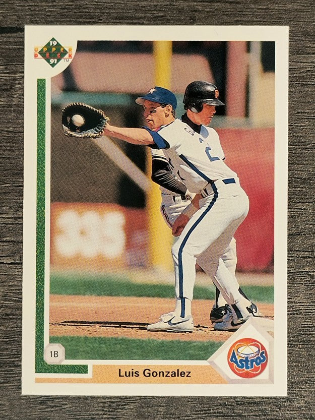 1991 Upper Deck #567 Luis Gonzalez RC