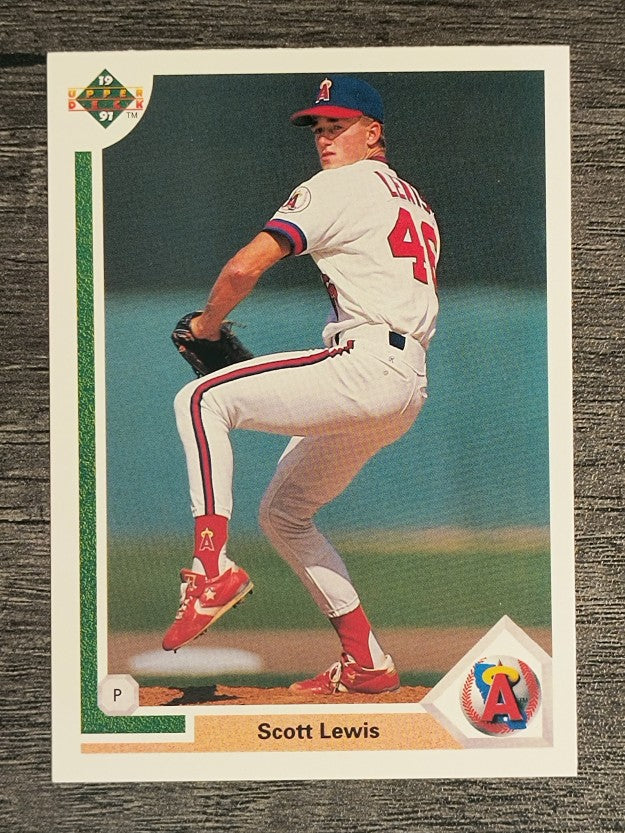 1991 Upper Deck #594 Scott Lewis RC