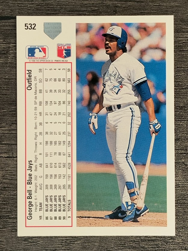 1991 Upper Deck #532 George Bell