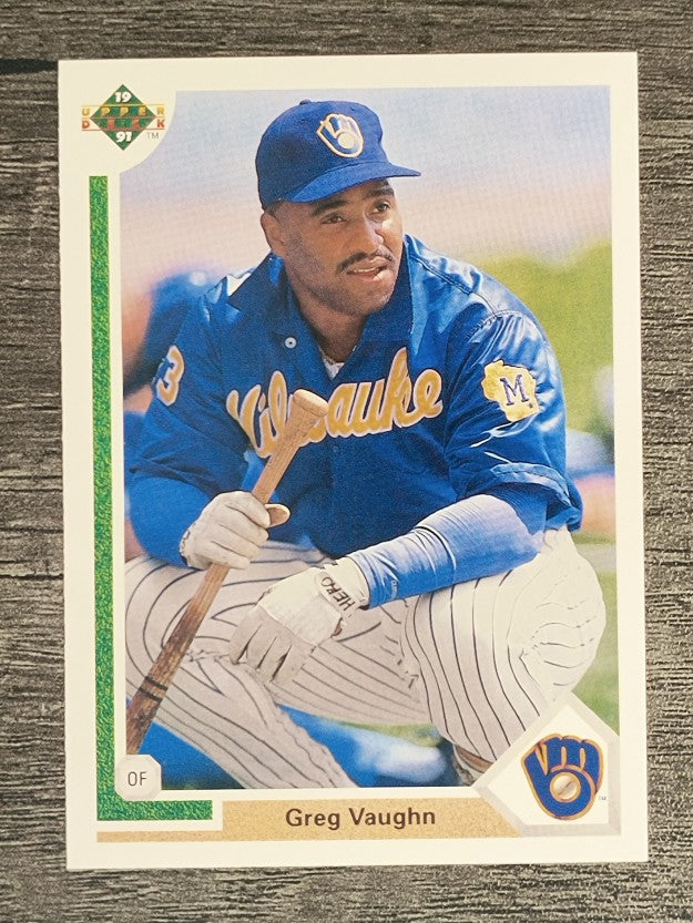 1991 Upper Deck #526 Greg Vaughn