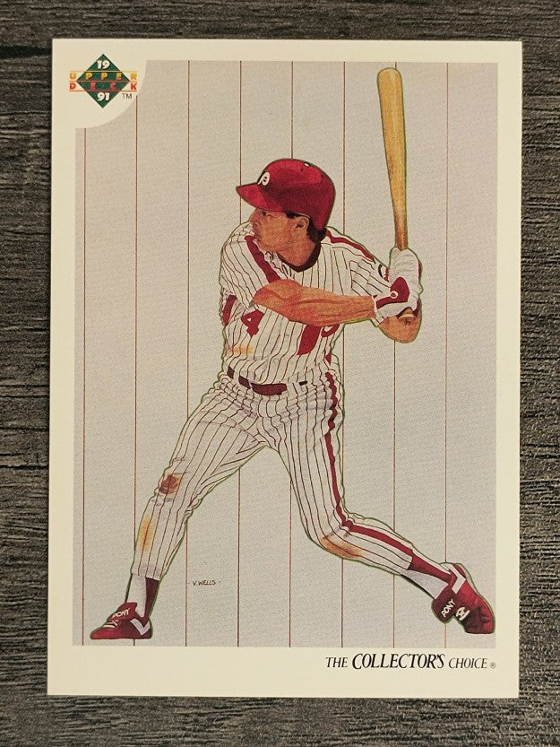 1991 Upper Deck #97 Len Dykstra TC