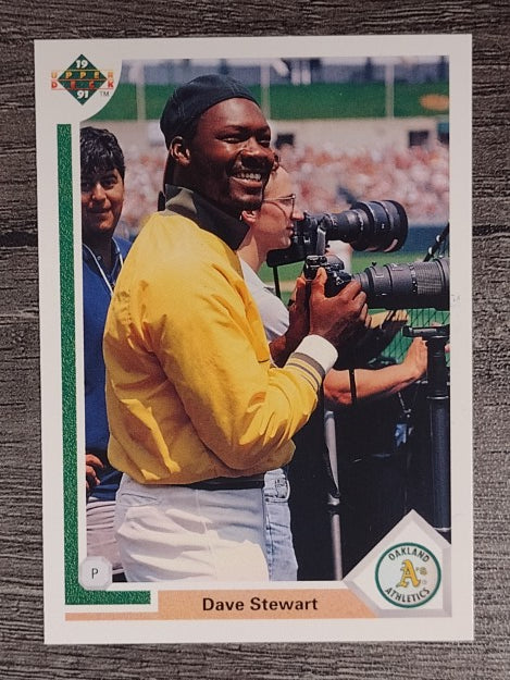 1991 Upper Deck #127 Dave Stewart
