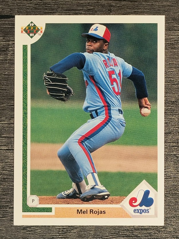 1991 Upper Deck #357 Mel Rojas